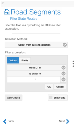 Attribute selection method chosen